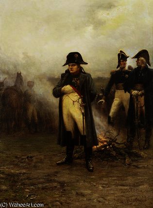 WikiOO.org - Encyclopedia of Fine Arts - Maleri, Artwork Ernest Crofts - Napoleon bonaparte