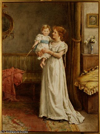 Wikioo.org - The Encyclopedia of Fine Arts - Painting, Artwork by George Goodwin Kilburne - The Master of the House