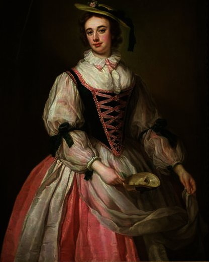 WikiOO.org - Enciklopedija dailės - Tapyba, meno kuriniai George Knapton - Portrait of Frances Macartney