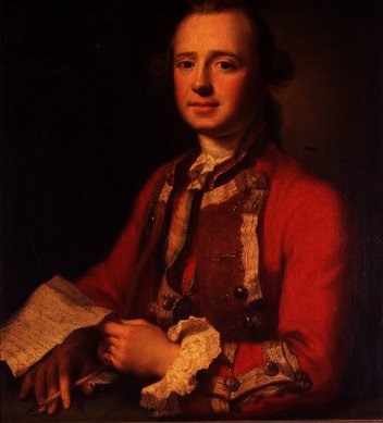 Wikioo.org - Encyklopedia Sztuk Pięknych - Malarstwo, Grafika George Knapton - Portrait of General Sir Adolphus Oughton