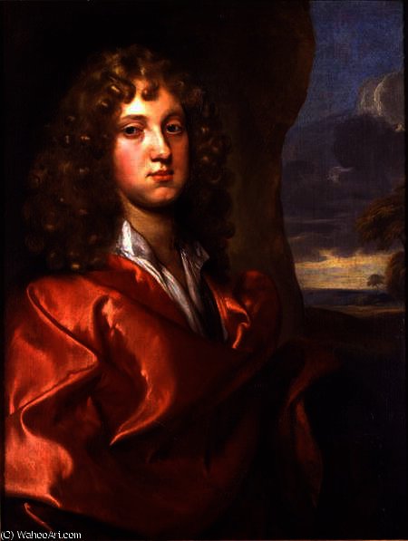 Wikioo.org - The Encyclopedia of Fine Arts - Painting, Artwork by Gerard Soest - Anthony Ashley Cooper 2nd Earl of Shaftesbury