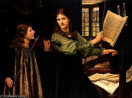 WikiOO.org - Encyclopedia of Fine Arts - Målning, konstverk Henry Holiday - Portrait of Alexandra
