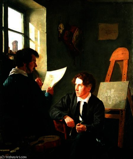 WikiOO.org - Enciklopedija likovnih umjetnosti - Slikarstvo, umjetnička djela Hermann Kauffmann - and Georg Haeselich
