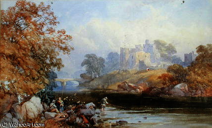 WikiOO.org - Енциклопедія образотворчого мистецтва - Живопис, Картини
 James Burrell Smith - Brougham castle