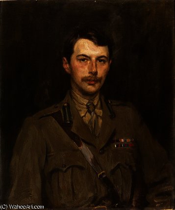 WikiOO.org - Encyclopedia of Fine Arts - Målning, konstverk James Jebusa Shannon - Portrait of Edward Cavendish