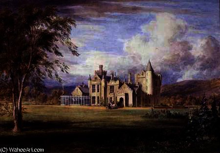 Wikioo.org - The Encyclopedia of Fine Arts - Painting, Artwork by James William Giles - Balmoral castle
