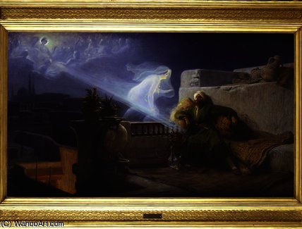 Wikioo.org – La Enciclopedia de las Bellas Artes - Pintura, Obras de arte de Jean Jules Antoine Lecomte Du Nouy - Oriental sueños