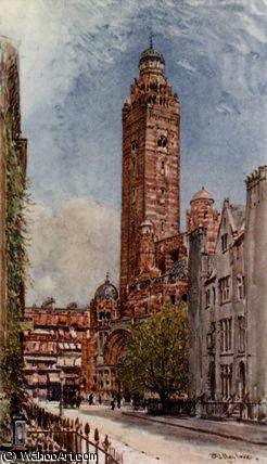Wikioo.org - The Encyclopedia of Fine Arts - Painting, Artwork by John Fulleylove - Westminster cathedral