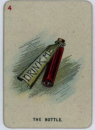 Wikoo.org - موسوعة الفنون الجميلة - اللوحة، العمل الفني John Tenniel - The bottle