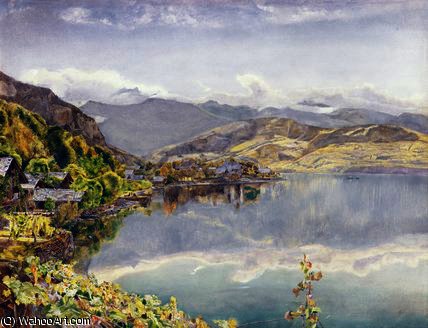 WikiOO.org - Енциклопедія образотворчого мистецтва - Живопис, Картини
 John William Inchbold - The Lake of Lucerne