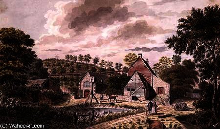 WikiOO.org - Енциклопедія образотворчого мистецтва - Живопис, Картини
 Joshua Gosselin - View behind Mr. Budd's House at the Terre,