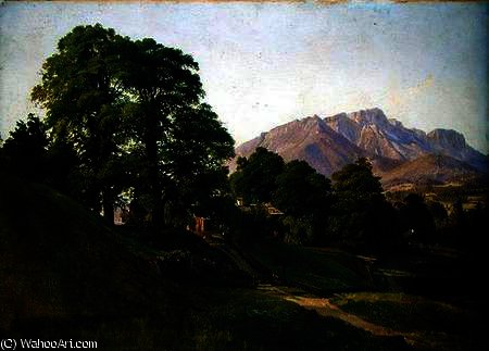Wikioo.org – L'Enciclopedia delle Belle Arti - Pittura, Opere di Louis Gurlitt - paesaggio in superiore  Baviera