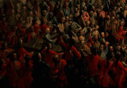 WikiOO.org - Enciklopedija likovnih umjetnosti - Slikarstvo, umjetnička djela Martin Ii Mytens - Court Banquet in the Great Antechamber