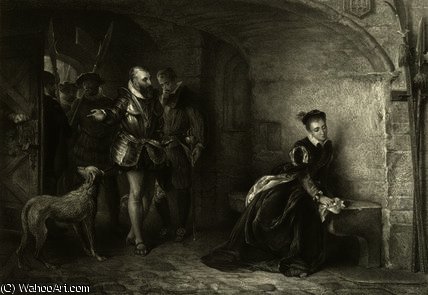Wikioo.org - Bách khoa toàn thư về mỹ thuật - Vẽ tranh, Tác phẩm nghệ thuật Robert Alexander Hillingford - The Princess Elizabeth in the Tower