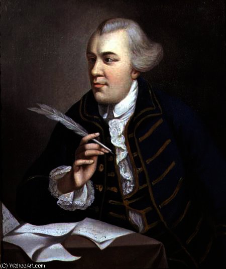 WikiOO.org - Encyclopedia of Fine Arts - Maalaus, taideteos Robert Edge Pine - Portrait of John Wilkes )