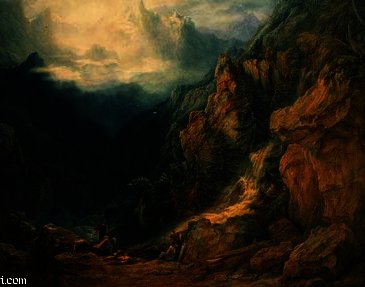 WikiOO.org - Enciclopédia das Belas Artes - Pintura, Arte por Samuel Jackson - Hunters Resting after the Chase