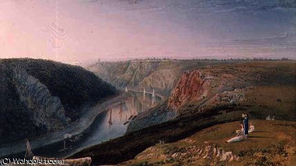 Wikioo.org - The Encyclopedia of Fine Arts - Painting, Artwork by Samuel Jackson - The Avon from Observatory Hill