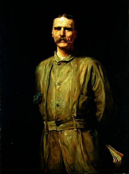 WikiOO.org - Enciclopédia das Belas Artes - Pintura, Arte por Hubert Von Herkomer - Portrait of Archibald Forbes, War Correspondent