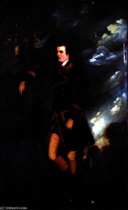 WikiOO.org - Енциклопедія образотворчого мистецтва - Живопис, Картини
 Nathaniel Dance-Holland - Portrait of a Huntsman