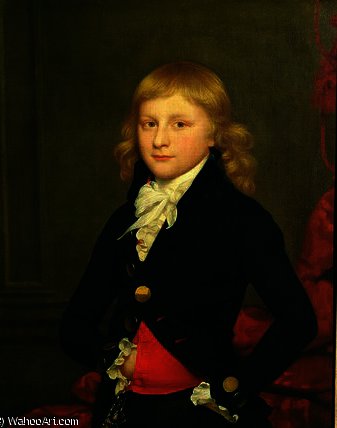 WikiOO.org - אנציקלופדיה לאמנויות יפות - ציור, יצירות אמנות William Beechey - Portrait of Lord Frederick Beauclerk, President of