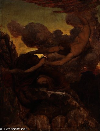 Wikioo.org - Bách khoa toàn thư về mỹ thuật - Vẽ tranh, Tác phẩm nghệ thuật William Blake - Perseus and Andromeda