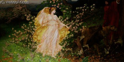 WikiOO.org - Enciklopedija dailės - Tapyba, meno kuriniai William Blake - Venus and Anchises