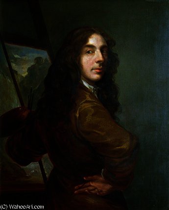 Wikioo.org - สารานุกรมวิจิตรศิลป์ - จิตรกรรม Thomas Barker - Self Portrait, c.1794