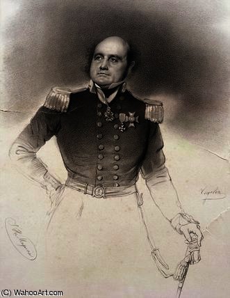 WikiOO.org - Енциклопедия за изящни изкуства - Живопис, Произведения на изкуството Thomas Herbert Maguire - Portrait of Sir John Franklin