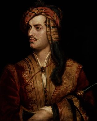 Wikioo.org - สารานุกรมวิจิตรศิลป์ - จิตรกรรม Thomas Phillips - Portrait of George Gordon 6th Baron Byron