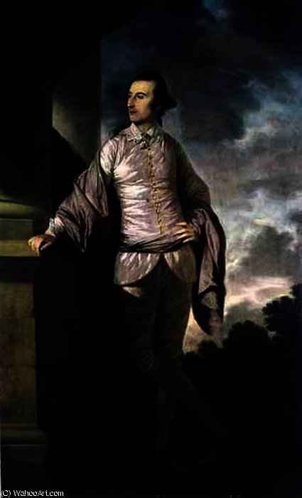WikiOO.org - Enciclopédia das Belas Artes - Pintura, Arte por Tilly Kettle - Portrait of the Honourable Charles Stuart