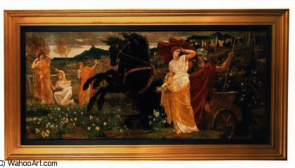 Wikioo.org - Bách khoa toàn thư về mỹ thuật - Vẽ tranh, Tác phẩm nghệ thuật Walter Crane - The Fate of Persephone