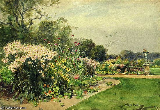 Wikioo.org – L'Encyclopédie des Beaux Arts - Peinture, Oeuvre de Wilfrid Williams Ball - octobre fleurs