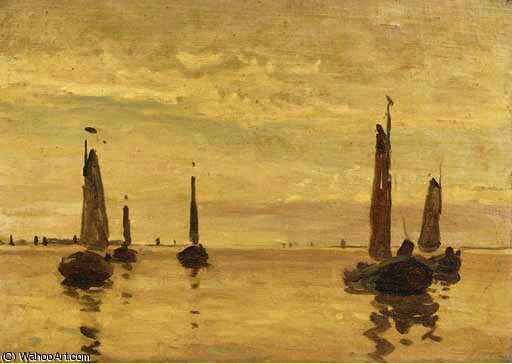 WikiOO.org - Енциклопедія образотворчого мистецтва - Живопис, Картини
 Willem Bastiaan Tholen - Approaching shore