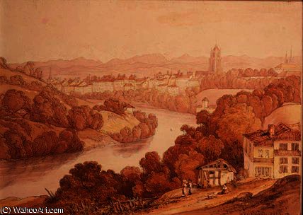Wikioo.org - The Encyclopedia of Fine Arts - Painting, Artwork by William Alfred Delamotte - Berne, switzerland,