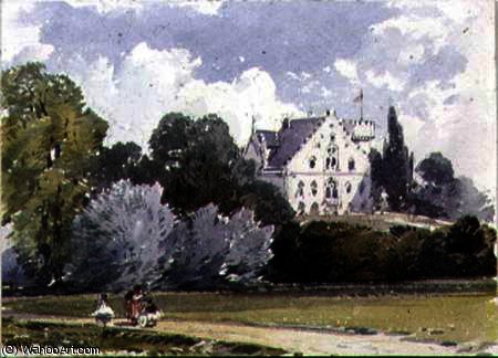 Wikioo.org - The Encyclopedia of Fine Arts - Painting, Artwork by William Callow - Souvenirs of Rosenau,