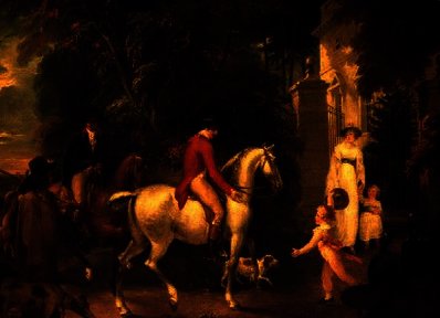 Wikioo.org - Bách khoa toàn thư về mỹ thuật - Vẽ tranh, Tác phẩm nghệ thuật William Hamilton - Duke of Hamilton's return from coursing