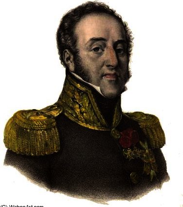 WikiOO.org - 백과 사전 - 회화, 삽화 Francois Seraphin Delpech - Portrait of Louis Gabriel Suchet