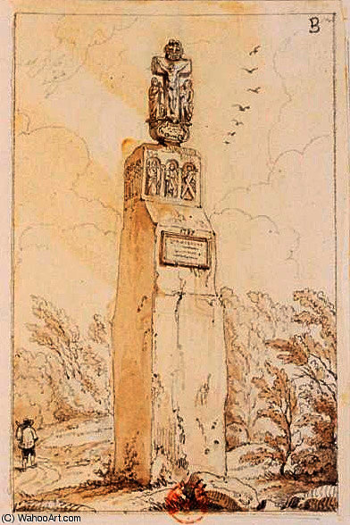 WikiOO.org - Enciklopedija dailės - Tapyba, meno kuriniai Adrien Dauzats - Christ de Breitenstein