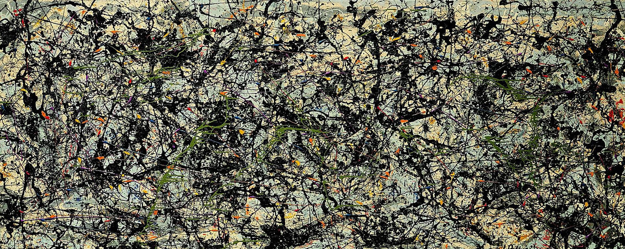 WikiOO.org - Enciklopedija dailės - Tapyba, meno kuriniai Jackson Pollock - Lucifer