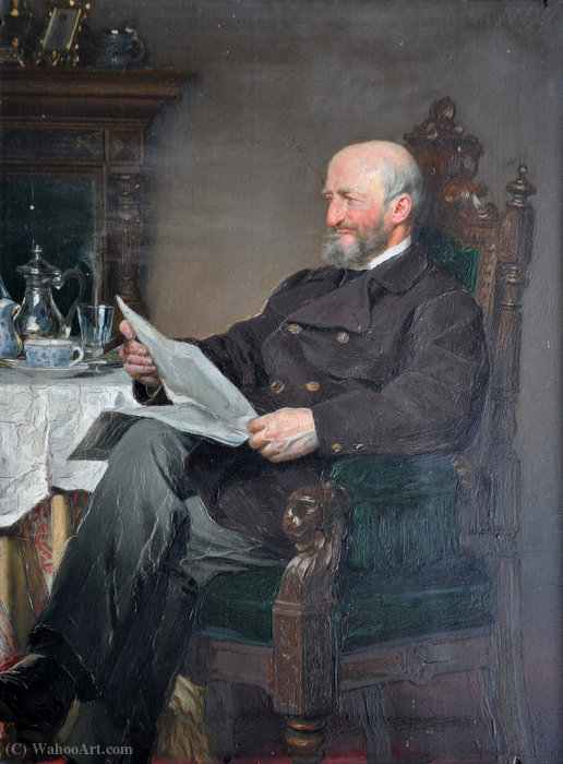Wikioo.org - The Encyclopedia of Fine Arts - Painting, Artwork by Anton Von Werner - Untitled (333)