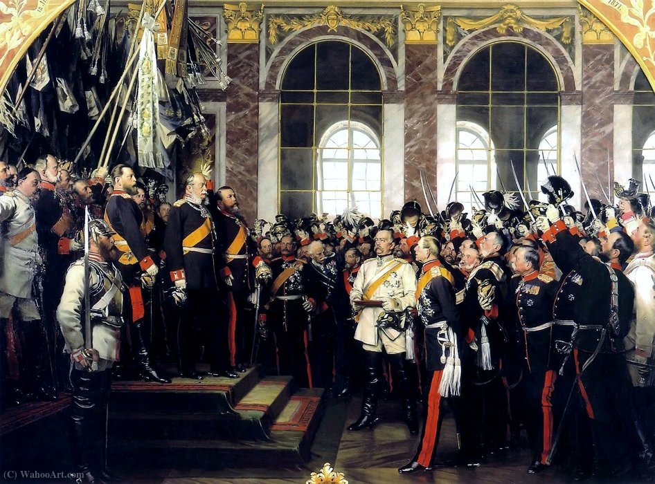 Wikioo.org - The Encyclopedia of Fine Arts - Painting, Artwork by Anton Von Werner - Prokla