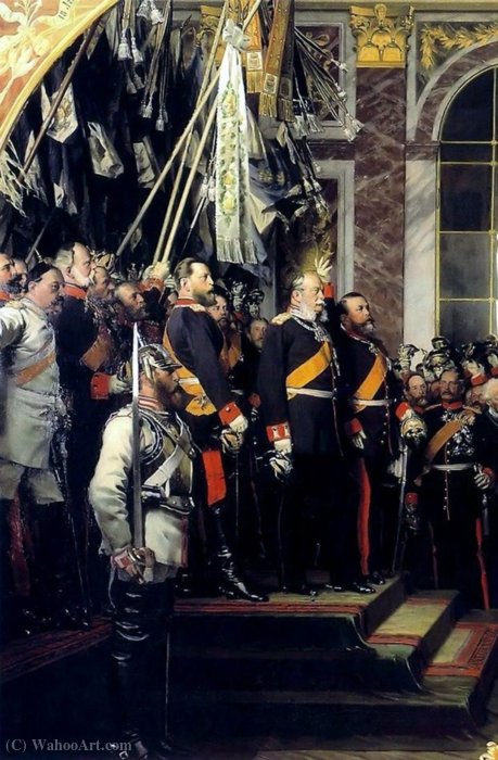 Wikioo.org - The Encyclopedia of Fine Arts - Painting, Artwork by Anton Von Werner - Prokla (cropped)