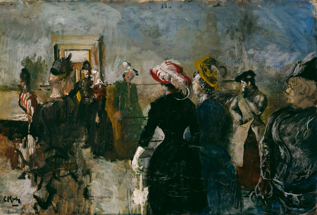Wikioo.org - The Encyclopedia of Fine Arts - Painting, Artwork by Christian Krohg - Albertine