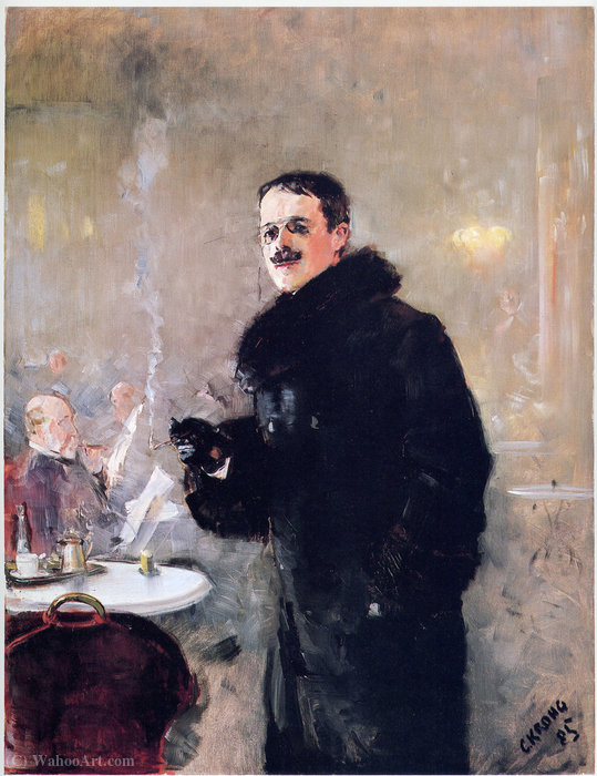 Wikioo.org - The Encyclopedia of Fine Arts - Painting, Artwork by Christian Krohg - Gerhard munthe (1849)