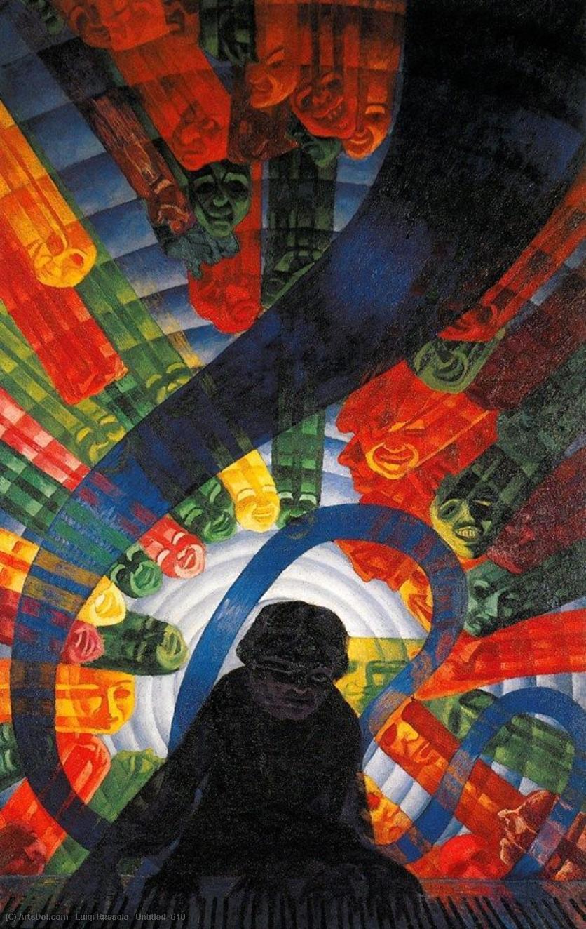 Wikioo.org - The Encyclopedia of Fine Arts - Painting, Artwork by Luigi Russolo - Untitled (610)