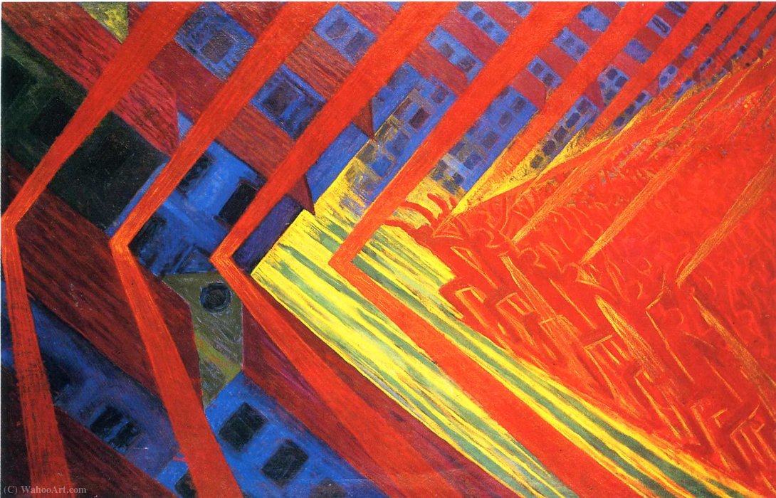 Wikioo.org - The Encyclopedia of Fine Arts - Painting, Artwork by Luigi Russolo - Untitled (993)