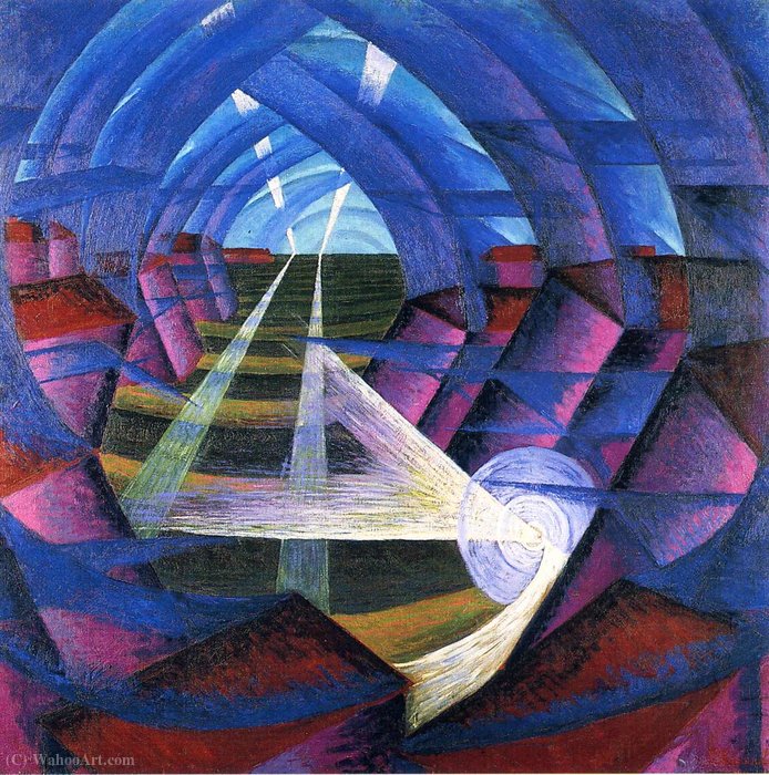 Wikioo.org - The Encyclopedia of Fine Arts - Painting, Artwork by Luigi Russolo - Untitled (883)