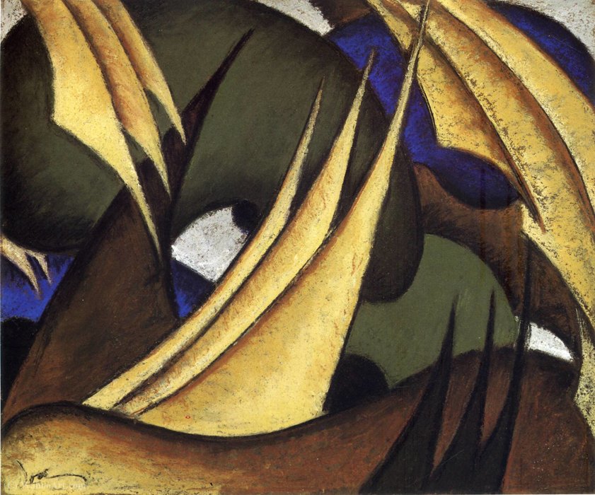 Wikioo.org - The Encyclopedia of Fine Arts - Painting, Artwork by Arthur Garfield Dove - Untitled (670)