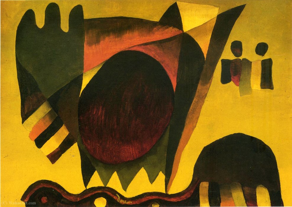 Wikioo.org - The Encyclopedia of Fine Arts - Painting, Artwork by Arthur Garfield Dove - Untitled (100)