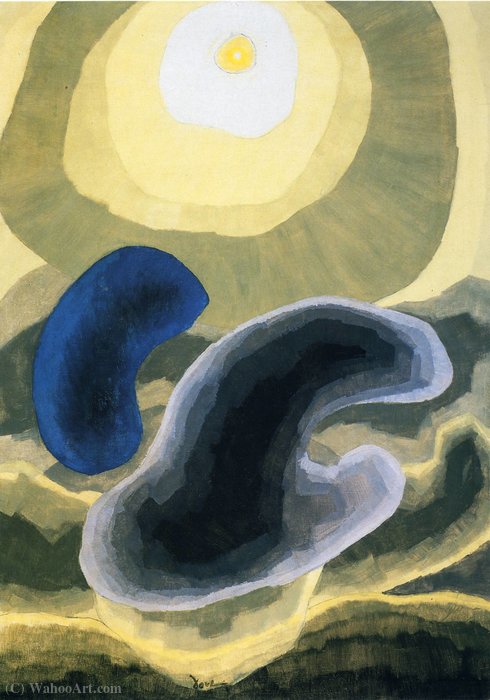 Wikioo.org - The Encyclopedia of Fine Arts - Painting, Artwork by Arthur Garfield Dove - Untitled (860)